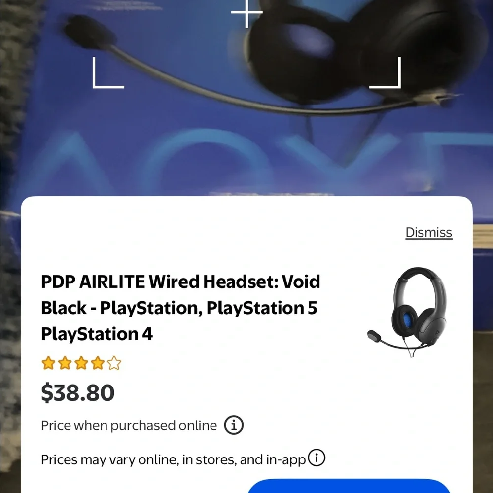Sony PlayStation LVL40 Wired Gaming Headset - Black